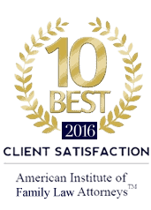 American Institute of Family Law Attorneys 10 Best Client Satisfaction 2016